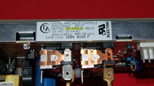 Part # 5701M556-60 | 7601P553-60 | Maytag Oven Control Board (overlay fair - White)