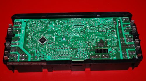 Part # W10271747 - Whirlpool Oven Electronic Control Board And Clock (used, overlay very good)