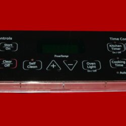 GE Oven Control Board - 164D8450G018 | WB27T11276 (overlay good - Black)