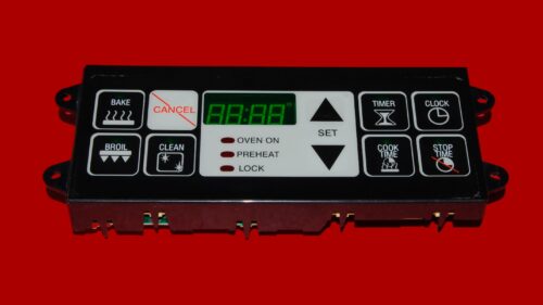 Maytag Oven Control Board 7601P616-60 | WP12001628 | OEM Used Tested (overlay fair - Black)