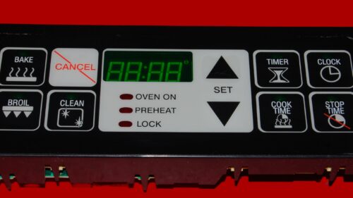 Maytag Oven Control Board 7601P616-60 | WP12001628 | OEM Used Tested (overlay fair - Black)
