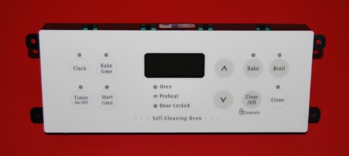 Part # 316418200 - Frigidaire Oven Control Board (used, overlay good - Bisque)