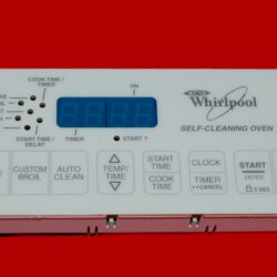 Whirlpool Oven Control Board 6610312 | 8522476 | OEM Used Tested (overlay fair - White)