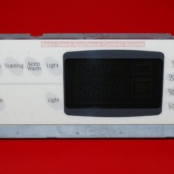 Part # 7601P629-60 Maytag Oven Electronic Control Board (used, overlay good - Bisque)