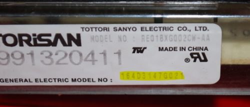 Part # 164D3147G021 GE Oven Electronic Control Board (used, overlay fair)