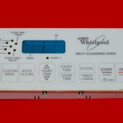 Whirlpool Oven Control Board 6610312 | 8522476 | OEM Used Tested (overlay fair - White)