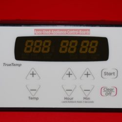 Part # WB27T11162, 191D5679G003 GE Oven Electronic Control Board And Clock (used, overlay good)