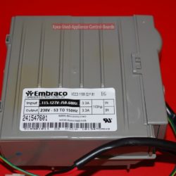 Part # 241547601, VCC3 1156 09 F 81, VCC3 1156 09 F 06 Frigidaire Refrigerator Electronic Compressor Control Unit (used)