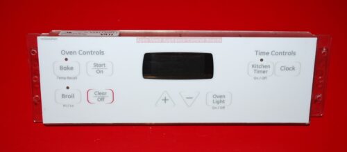 Part # WB27T11275, 164D8450G017 GE Oven Control Board (used, overlay fair - White)