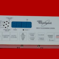 Part # WP6610457 | 6610312 | 8522476 | Whirlpool Oven Control Board (overlay fair - White)