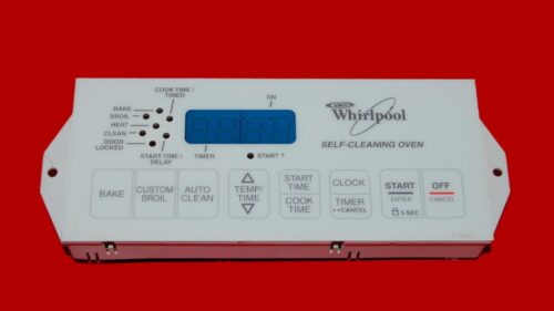 Part # WP6610457 | 6610312 | 8522476 | Whirlpool Oven Control Board (overlay fair - White)