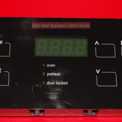 Part # 316557136 Frigidaire Oven Electronic Control Board And Clock (used, overlay fair)