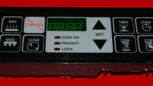 Part # WP12001628 | 7601P616-60 | Maytag Oven Control Board (overlay fair - Black)