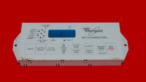 Part # WP6610457 | 6610312 | 8522476 | Whirlpool Oven Control Board (overlay fair - White)
