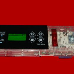 Part # WB27X10215 | 191D2875P005 GE Oven Control Board (overlay fair - Black)