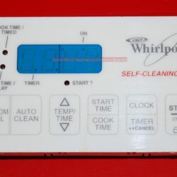 Part # 8053161, 6610160 Whirlpool Oven Electronic Control Board (used, overlay fair - Bisque)