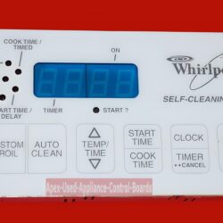 Part # WP6610457 | 6610312 | 8522476 | Whirlpool Oven Control Board (overlay fair - White)