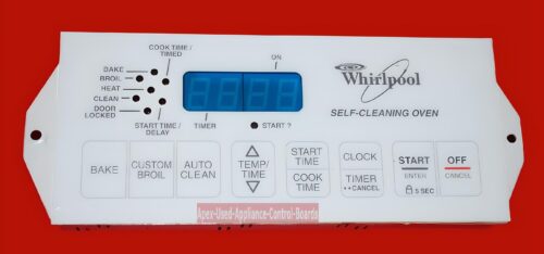 Part # WP6610457 | 6610312 | 8522476 | Whirlpool Oven Control Board (overlay fair - White)