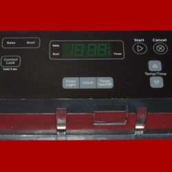 Whirlpool Oven Control Board - W10348615 | W11122555 (overlay good - Black)