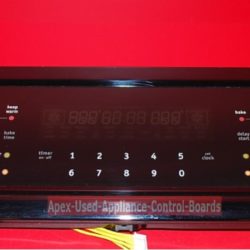 Part # 318575118, 316443841 Frigidaire Wall Oven Control Panel And User Interface Board (used, overlay good)