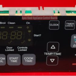 Part # 9760301, 6610454 Whirlpool Oven Electronic Control Board (used, overlay fair)
