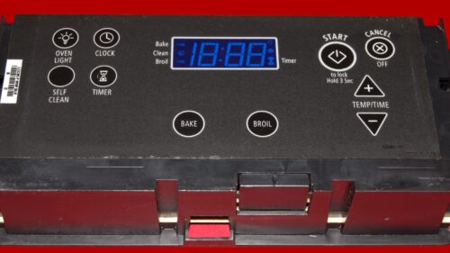 Whirlpool Oven Control Board W10173538 | W10876180 OEM Used Tested (overlay fair - Black)