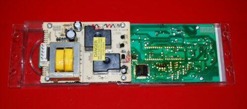 Part # 164D3147G011, WB27X10311 GE Oven Electronic Control Board (used, overlay poor - White)