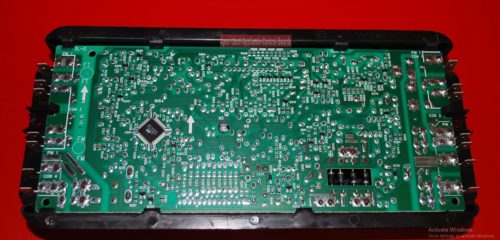 Part # W10108220 Whirlpool Oven Electronic Control Board And Clock (used, overlay good)