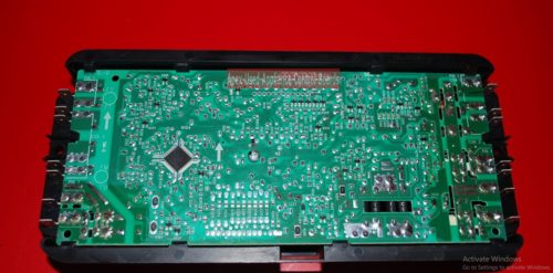 Part # W10348615, WHPW10348615 Whirlpool Oven Electronic Control Board (used, overlay good - Black)