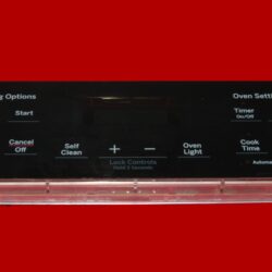 Part # 164D8450G164 | WB27X26761 | GE Oven Control Board (overlay fair - Black)