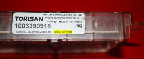 Part # 183D7142P001 GE Oven Electronic Control Board (used no overlay)