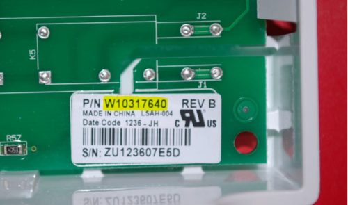 Part # W10317640 Whirlpool Dryer Electronic Control Board (used)