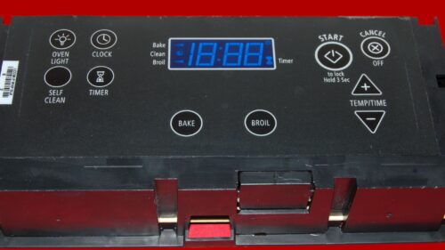 Part # W10876180 | W10173538 | Whirlpool Oven Control Board (overlay fair - Black)