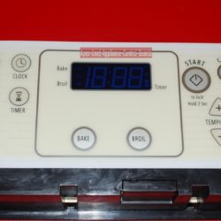 Part # 9762208 Whirlpool Oven Electronic Control Board And Clock (used, overlay very good)