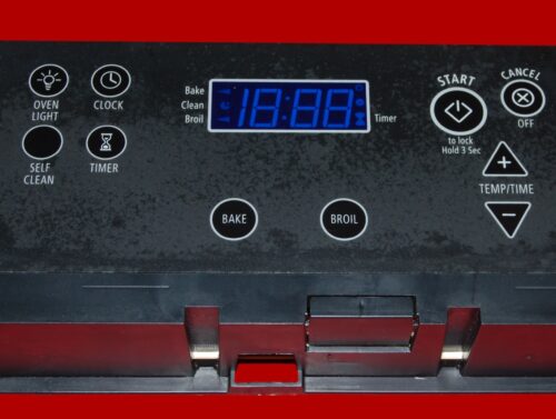 Part # W10876180 | W10173538 | Whirlpool Oven Control Board (overlay fair - Black)