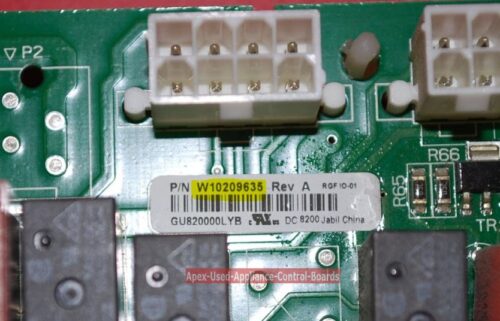 Part # WPW10209635 | W10209635 | Whirlpool Refrigerator Control Board
