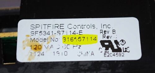 Part # 5304511908 | 316557114 | Frigidaire Oven Control Board (overlay good - White)
