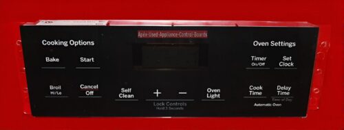Part # WB27X26761 | 164D8450G164 | GE Oven Control Board (overlay fair - Black)