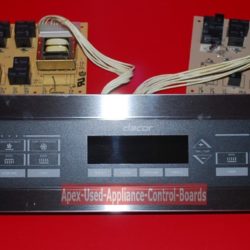 Part # 05047,92029,82985,13402B Dacor Oven Oven Electronic Control Board And Panel With Relay Boards (used, overlay good)