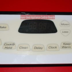 Part # 8507P214-60 Amana Oven Electronic Control Board (used, overlay fair)