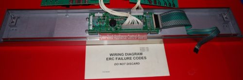 Part # 05047,92029,82985,13402B Dacor Oven Oven Electronic Control Board And Panel With Relay Boards (used, overlay good)