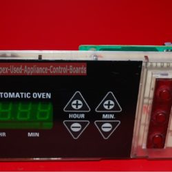 Part #164D3147G018 GE Oven Electronic Control Board (used, overlay good)