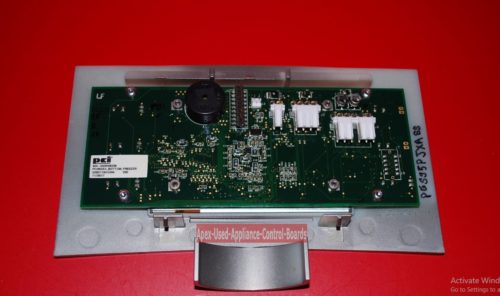 Part # WR55X10959, 225D1384G004 GE Interface Dispenser Control Board And Touch Pad (used)