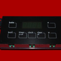 Part # 5304518661 | 316455410 | Frigidaire Gas Oven Control Board (overlay good - Black)