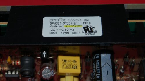 Part # 316557207 | 316557245 | Frigidaire Oven Control Board (overlay fair - Yellow)