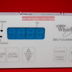 Part # 6610311, 8522475 Whirlpool Oven Electronic Control Board (used, overlay good)