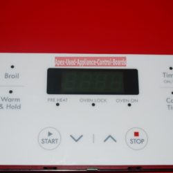 Part # 316630004 Frigidaire Oven Electronic Control Board And Clock (used, overlay fair)