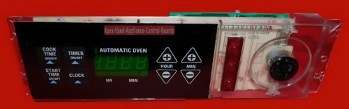 Part # 164D3147G018 | GE Oven Control Board (overlay good - Black)
