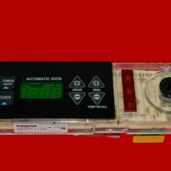 Part # 164D3147G018 | GE Oven Control Board (overlay good - Black)