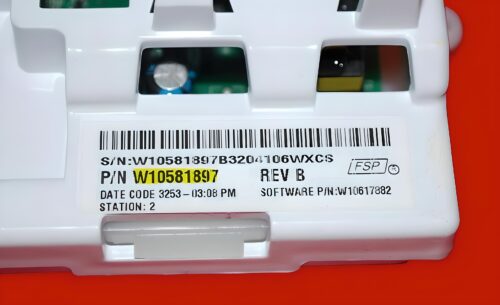Part # W10581897 | Whirlpool Washer Control Board